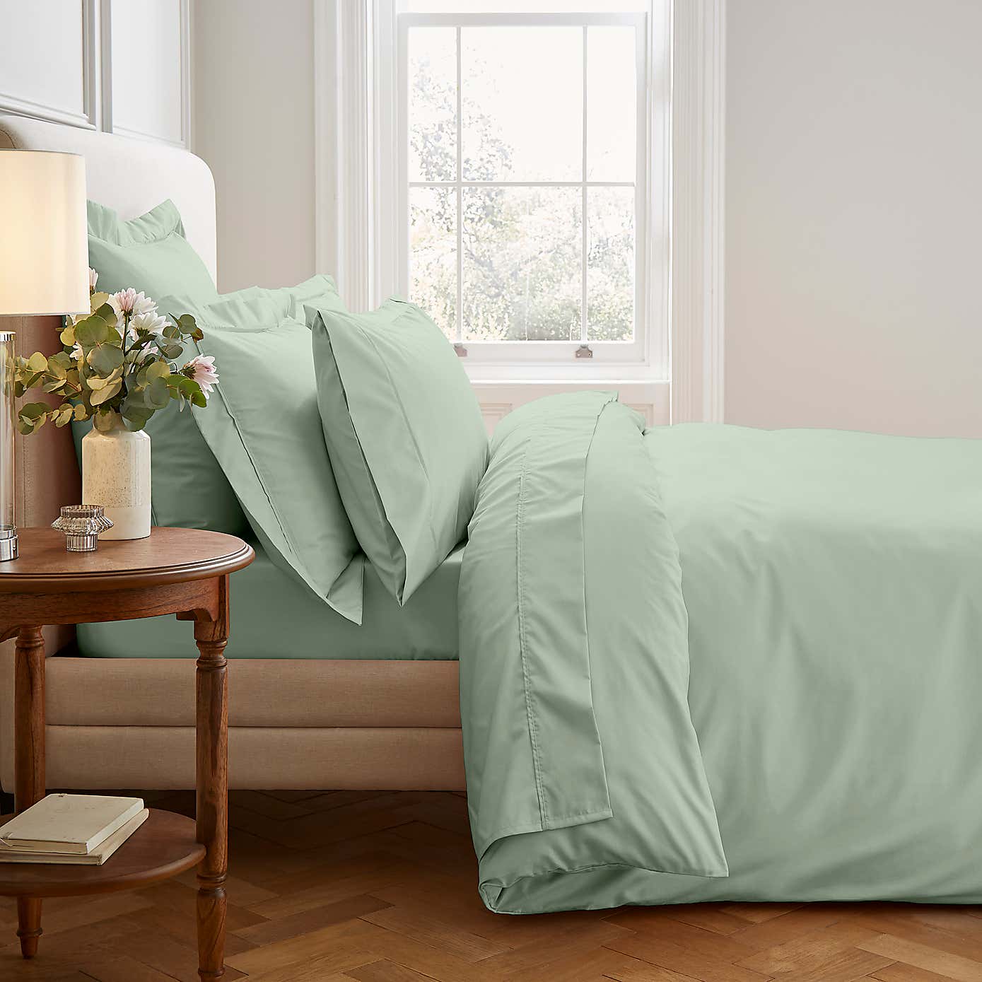 Dorma Egyptian Cotton 400 Thread Count Percale Duvet Cover