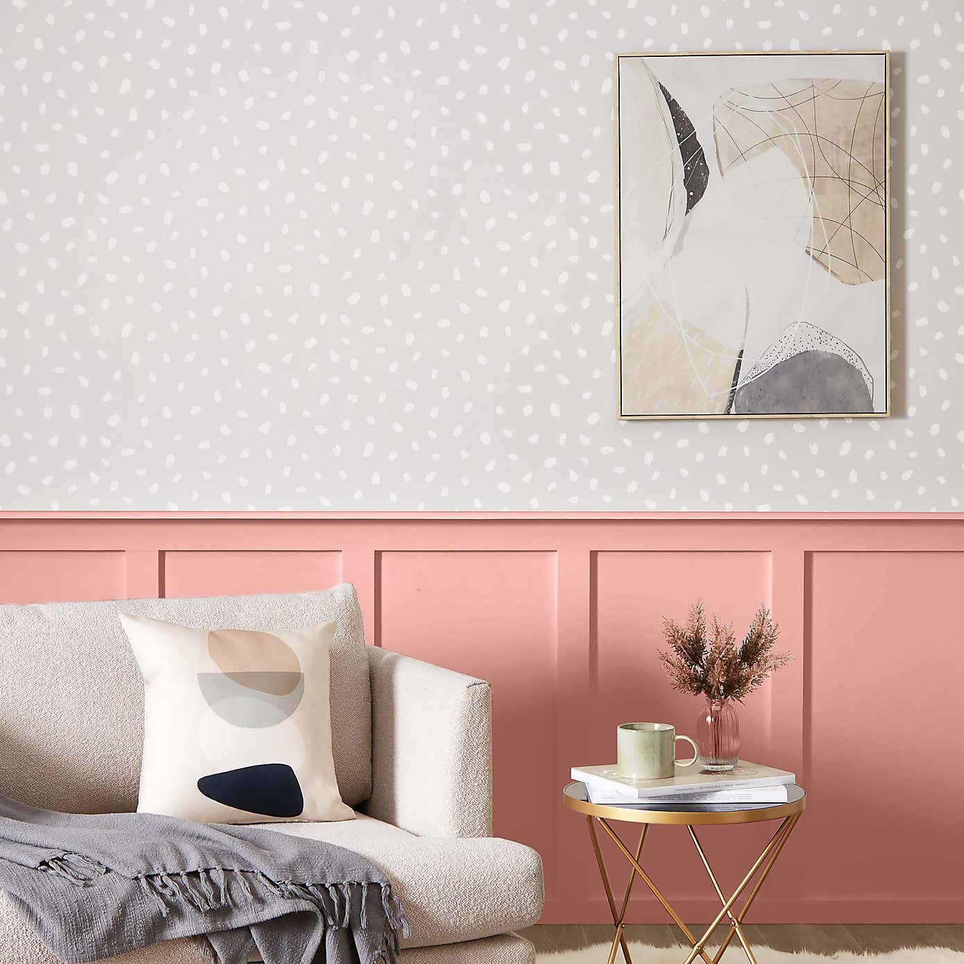 Dunelm Sugar Rose Matt Emulsion Paint
