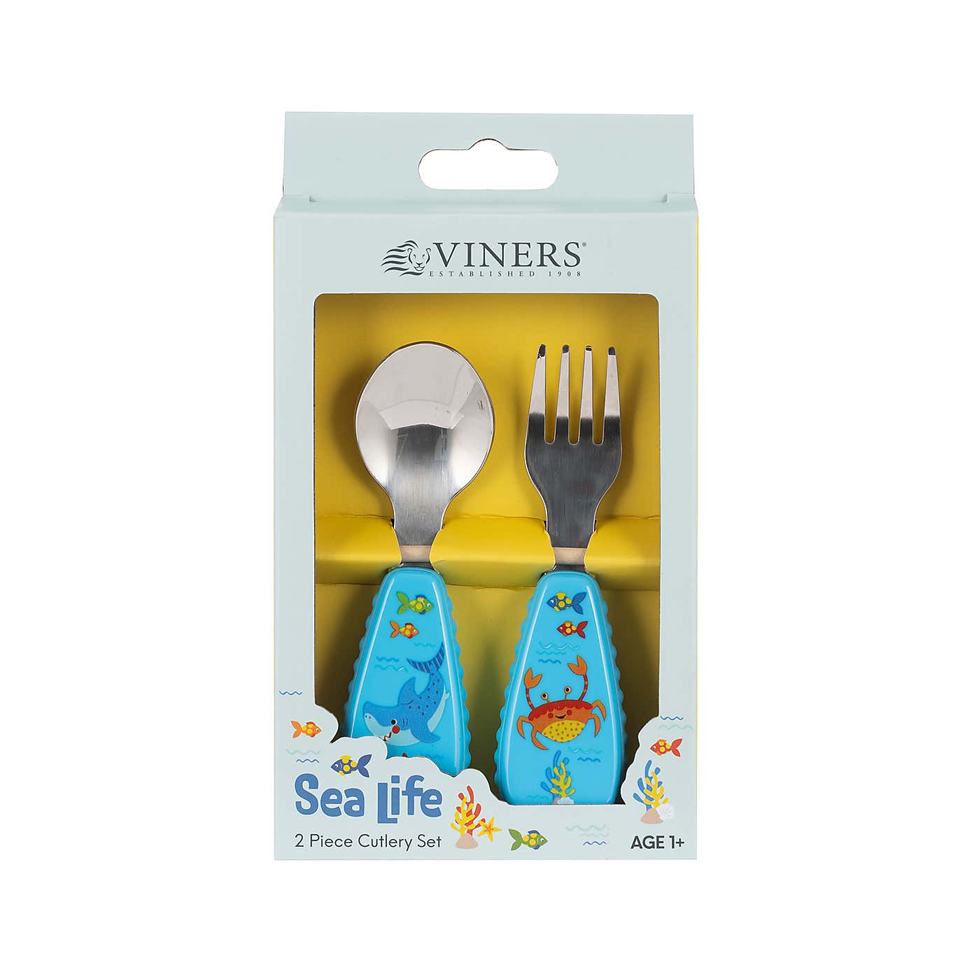 Sea Life 2 Piece Cutlery Set