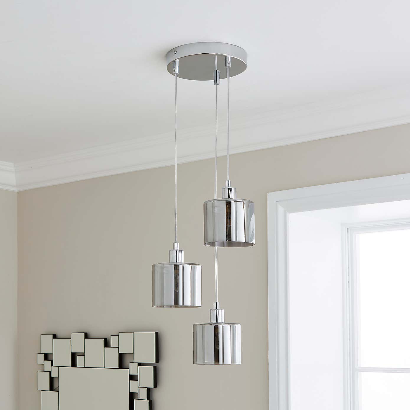 Erin 3 Light Cluster Ceiling Fitting