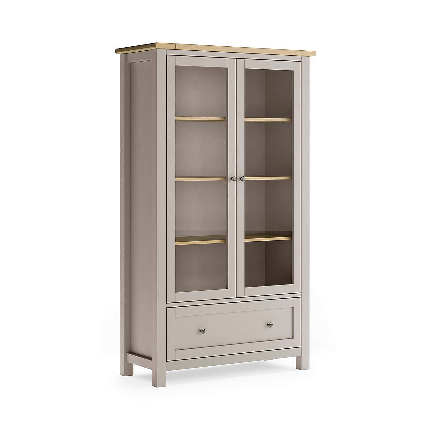 Olney Display Cabinet, Stone