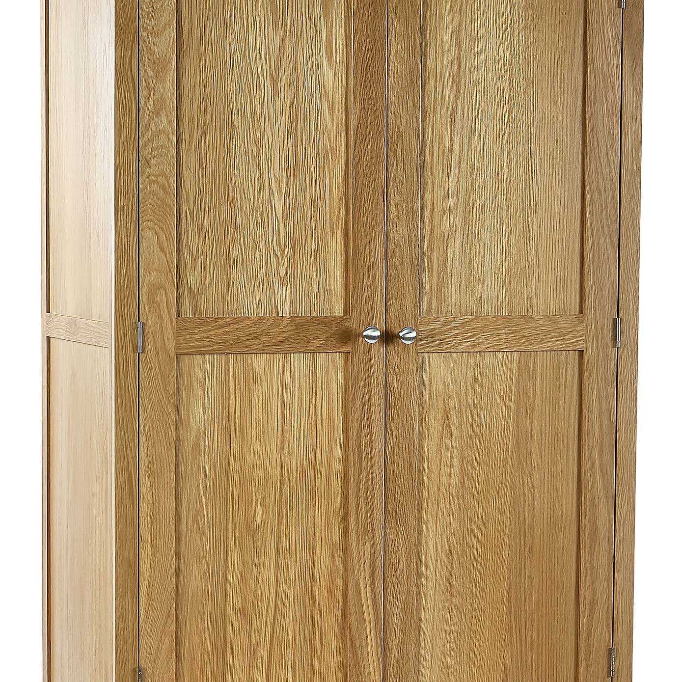 Jenkins Double Wardrobe, Oak