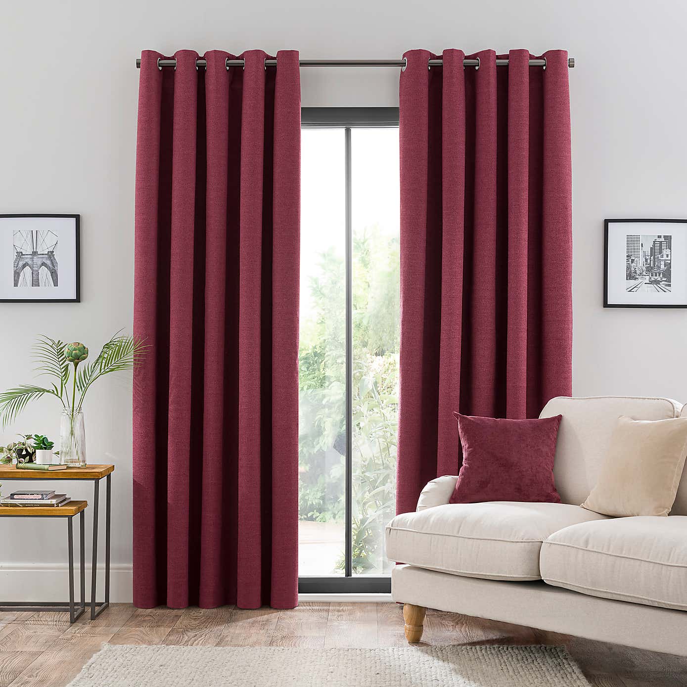 Zodiac Blackout Eyelet Curtains