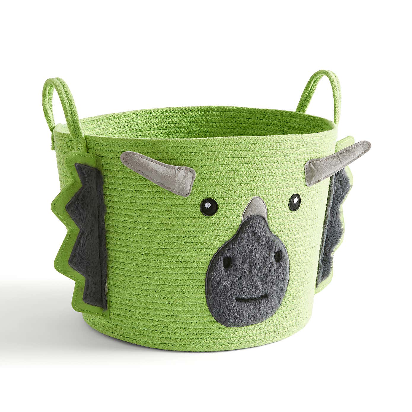 Triceratops Fabric Storage Basket