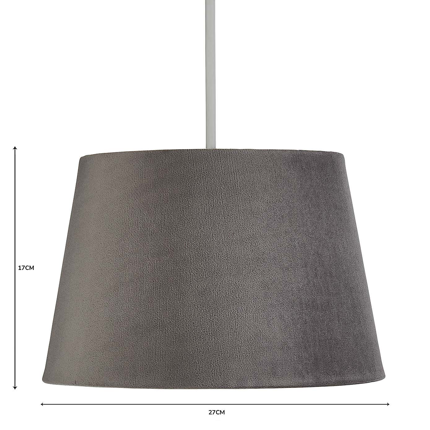 Clara Velvet Tapered Lamp Shade