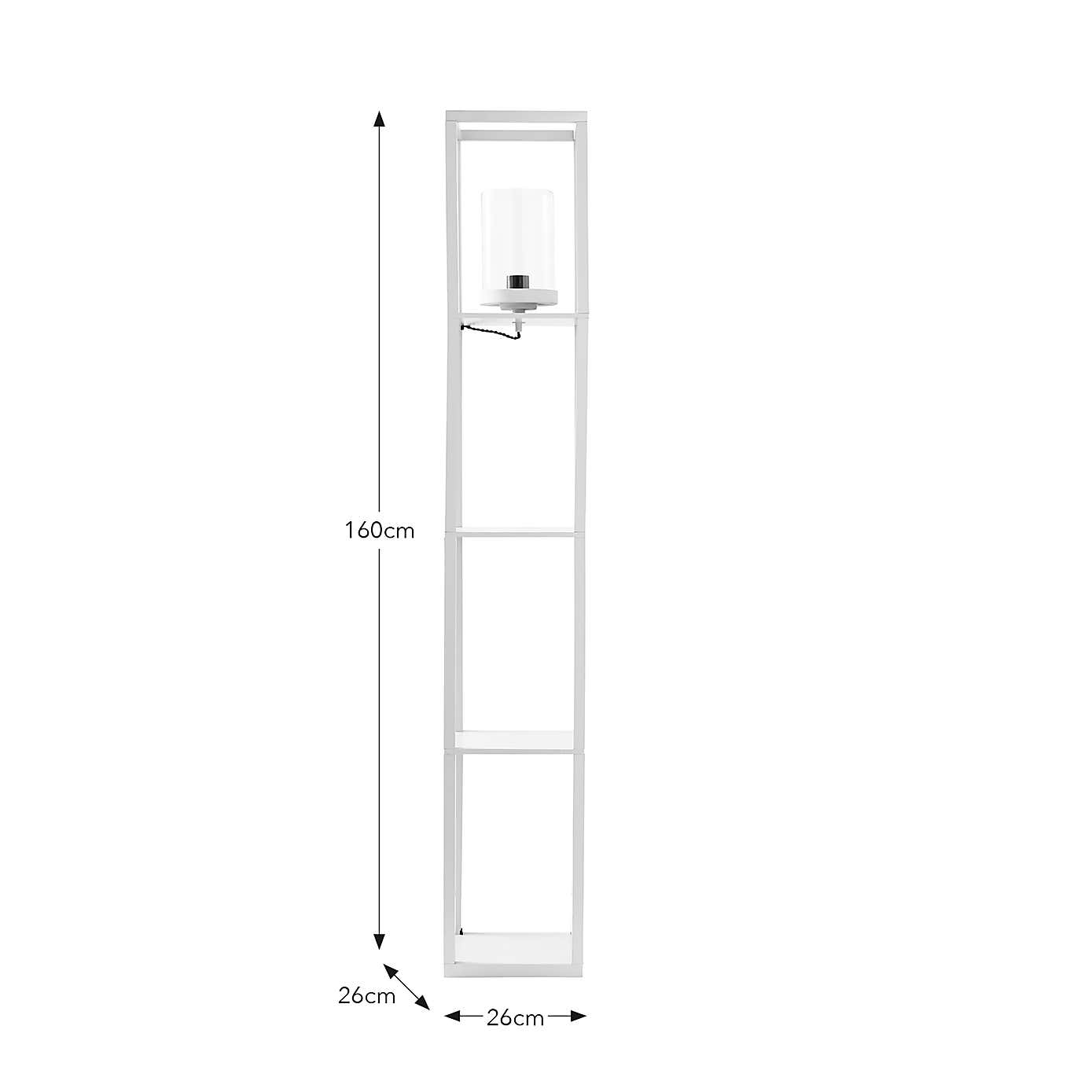 Keates Shelved Floor Lamp