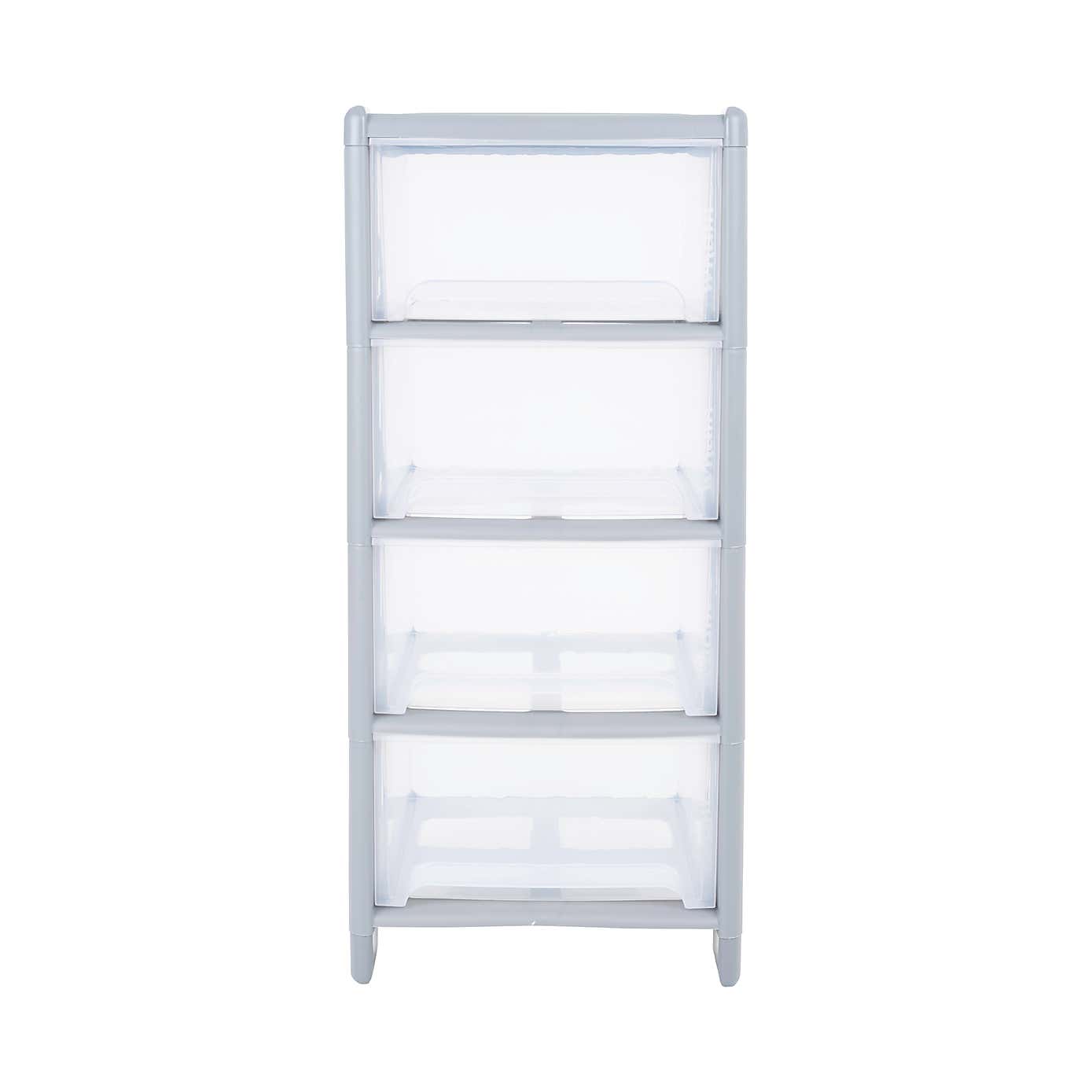 Wham Deep 4 Drawer Storage Tower Unit