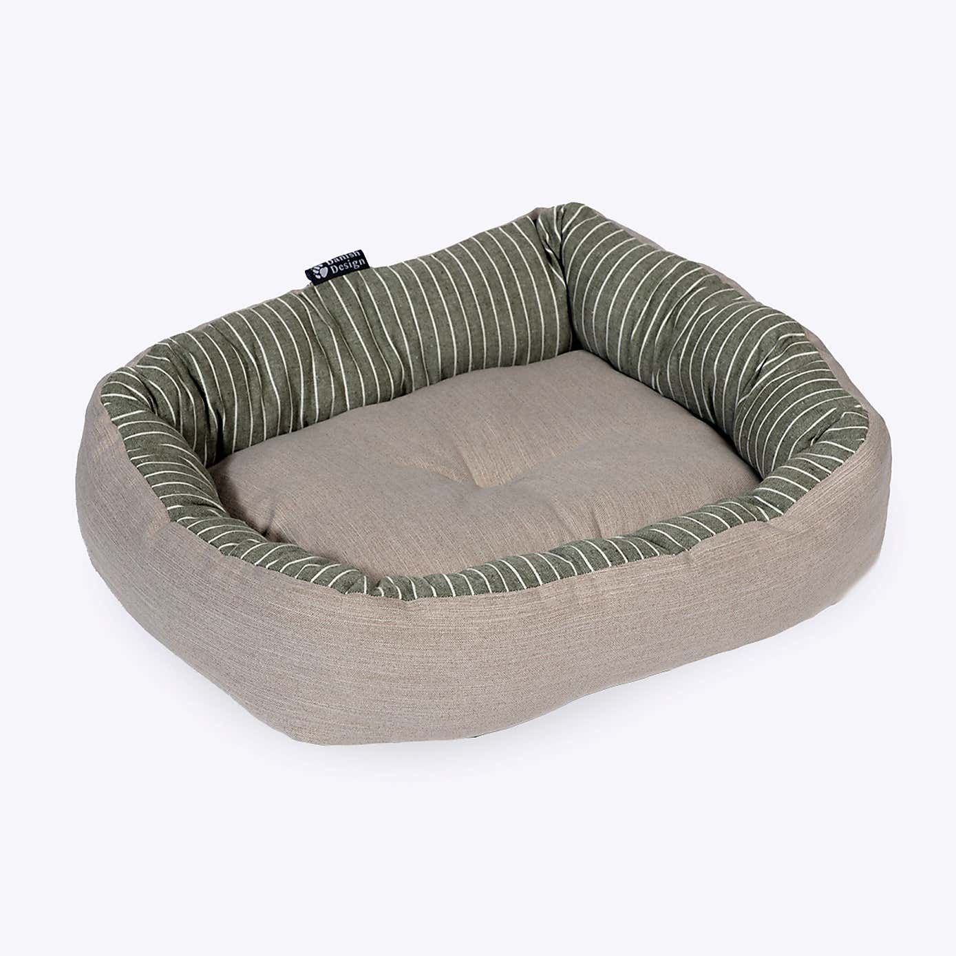 Danish Design Rustic Stripes Snuggle Dog Bed