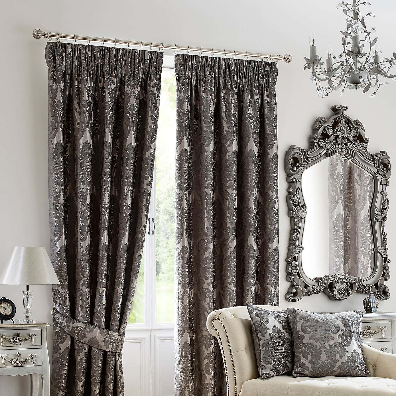 Versailles Pencil Pleat Curtains