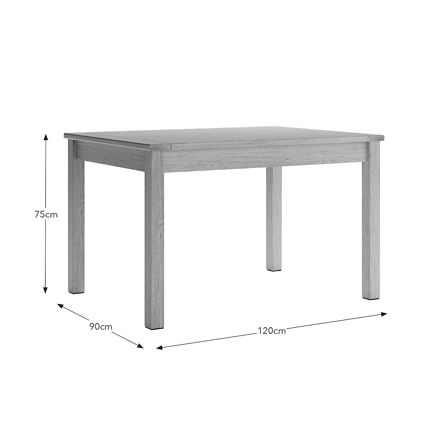 Olney Compact 6 Seater Rectangular Dining Table