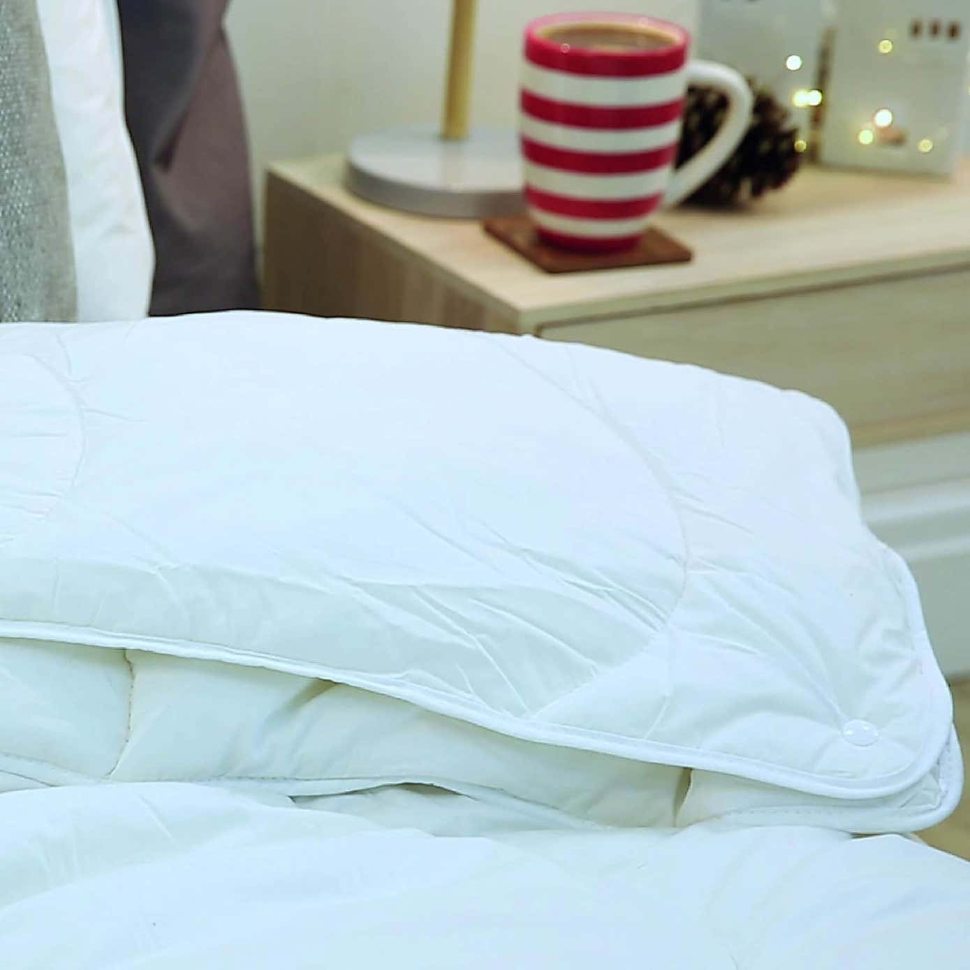 Snuggledown Retreat Hungarian Goose Down Duo 4.5 + 9 Tog All Seasons Duvet