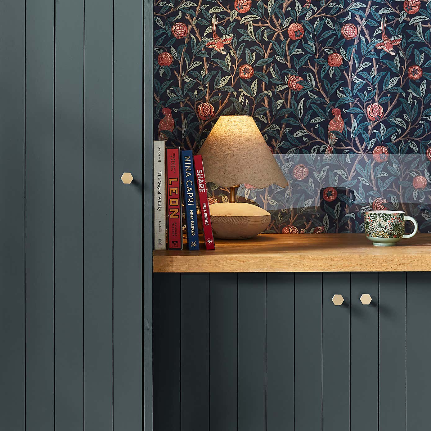 William Morris At Home Blotted Blue Gallery Emulsion Paint