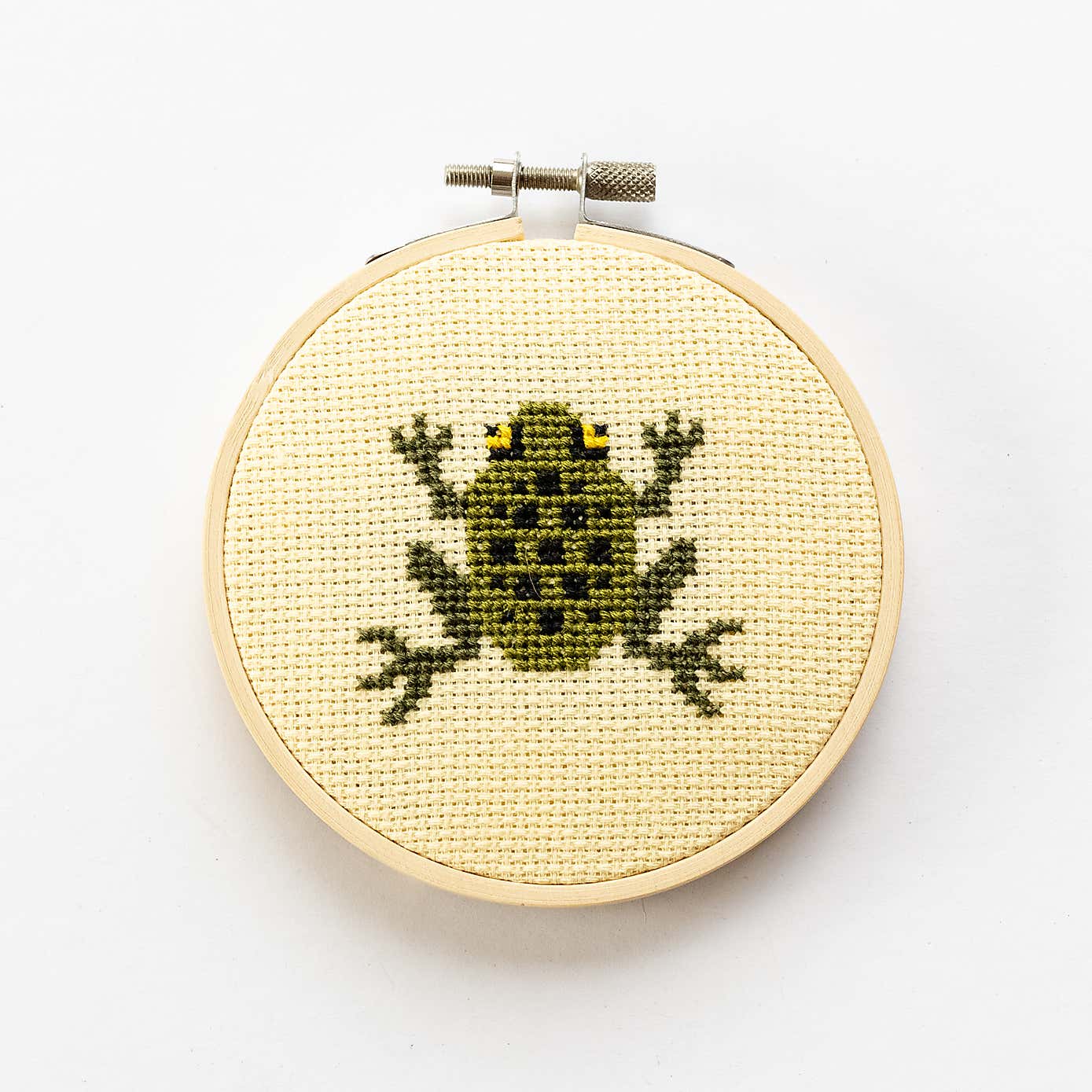 Cotton Clara Frog Cross Stitch Kit