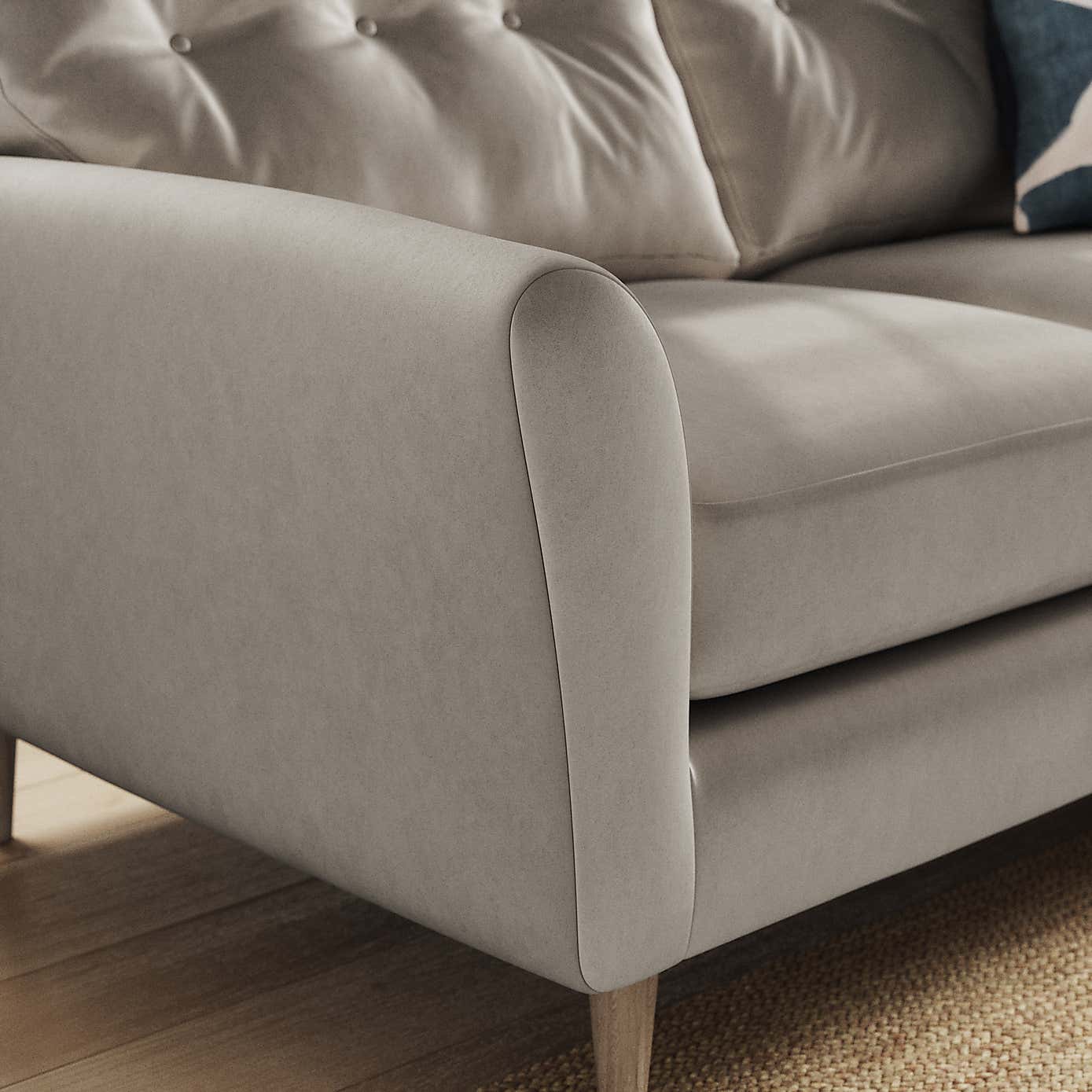 Sven Opulent Velvet 2 Seater Sofa