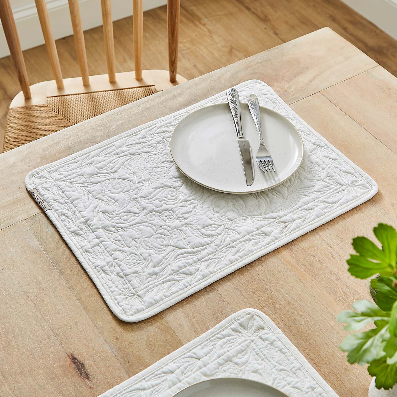 Churchgate Morcott Set of 2 Quilted Placemats