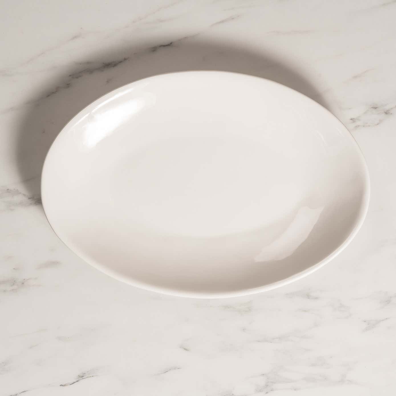 Dover White Serving Platter