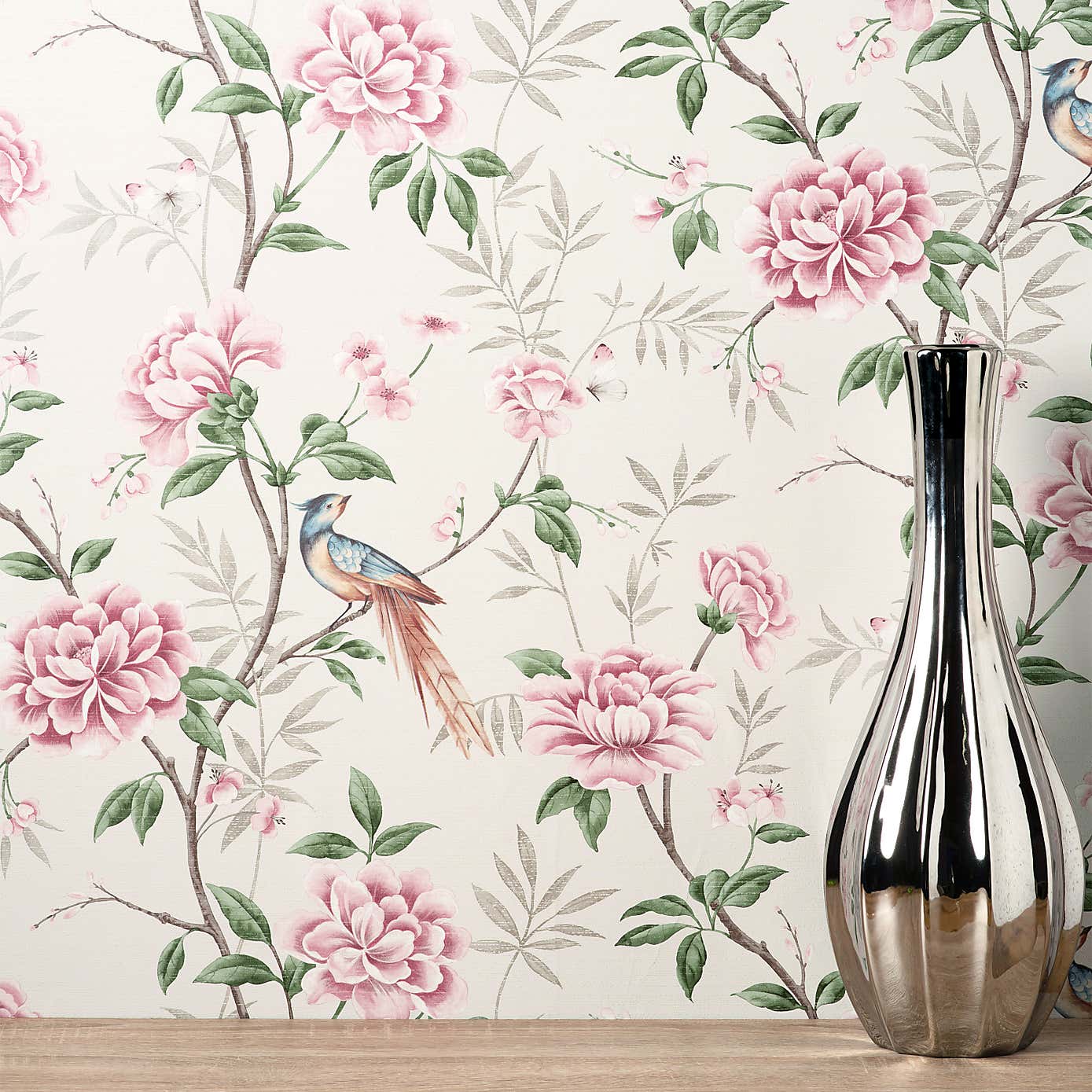 Akina Floral Wallpaper