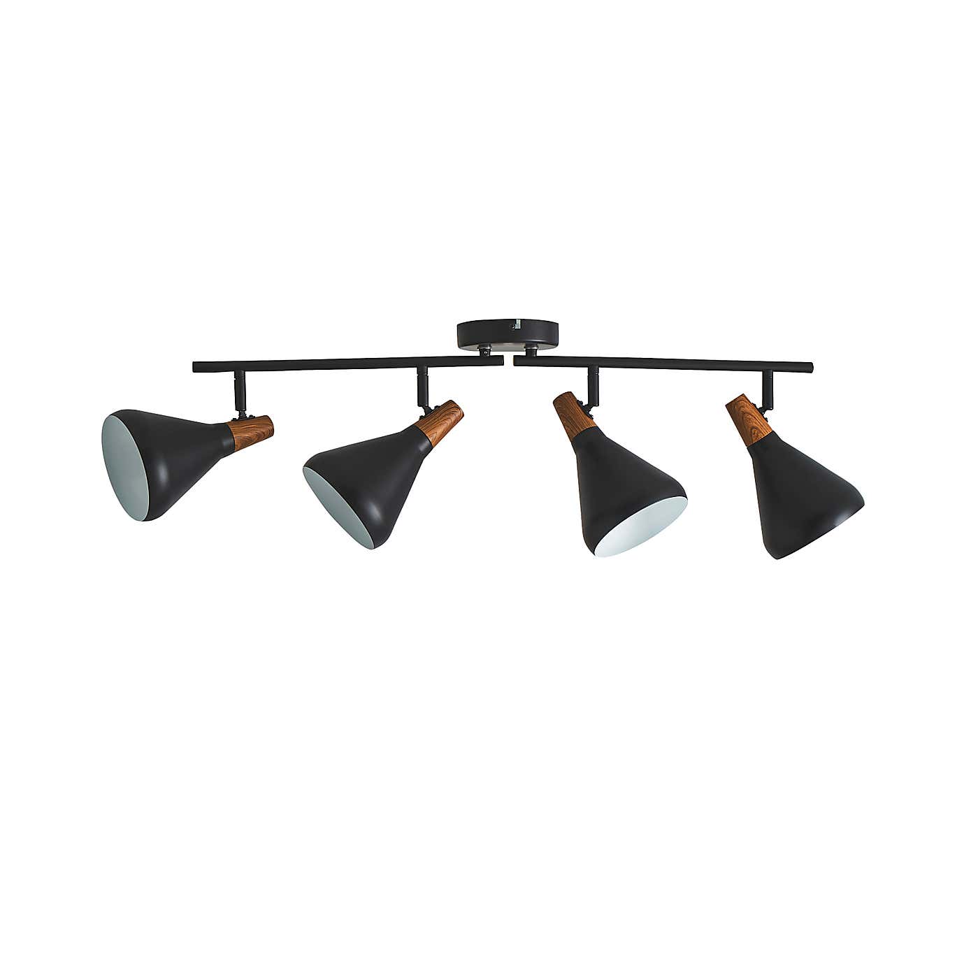 Wolston 4 Light Spotlight Bar