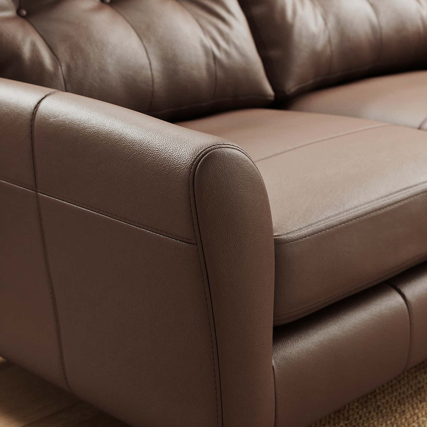 Sven Classic Leather 2 Seater Sofa