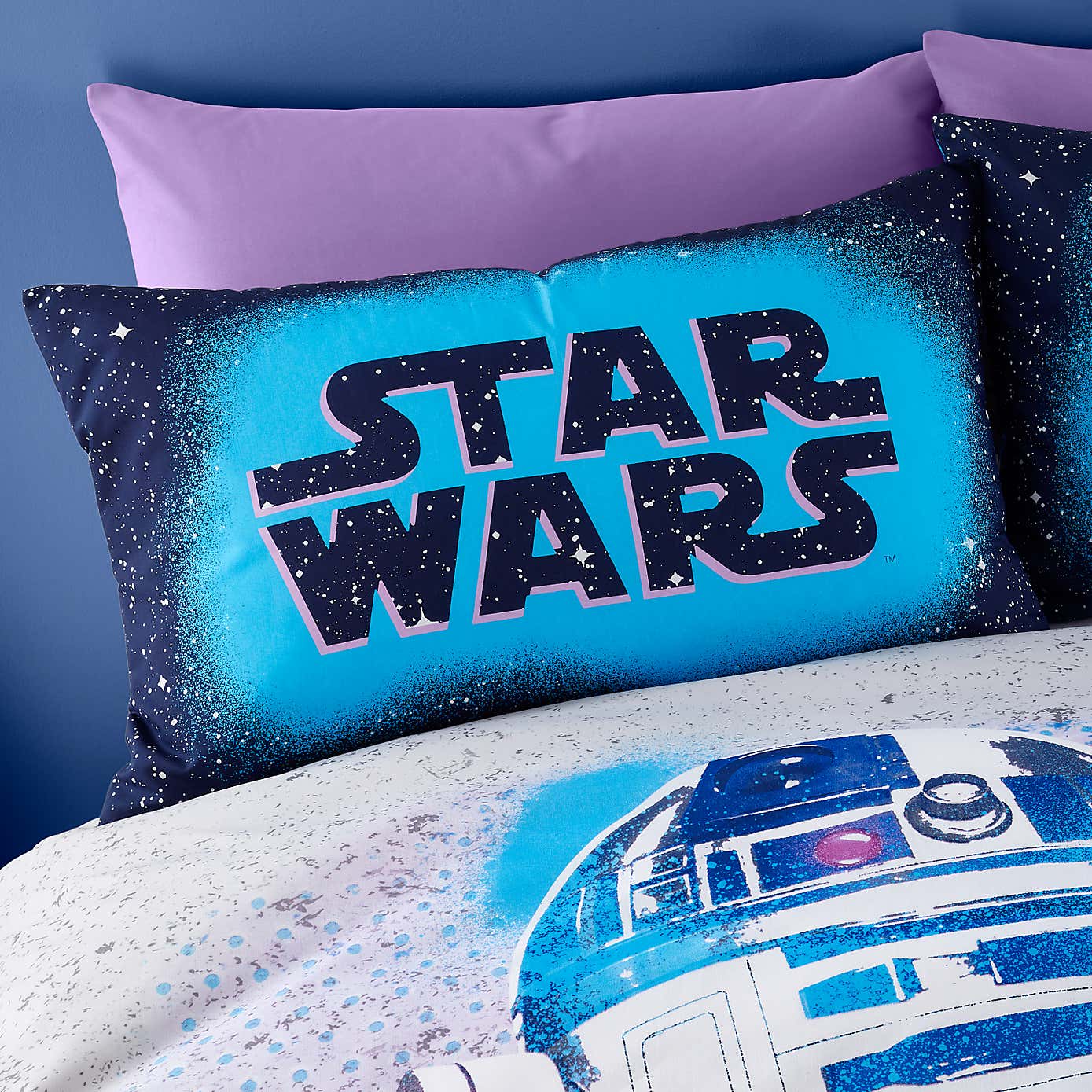 Star Wars R2D2 and C3PO Duvet Cover and Pillowcase Set