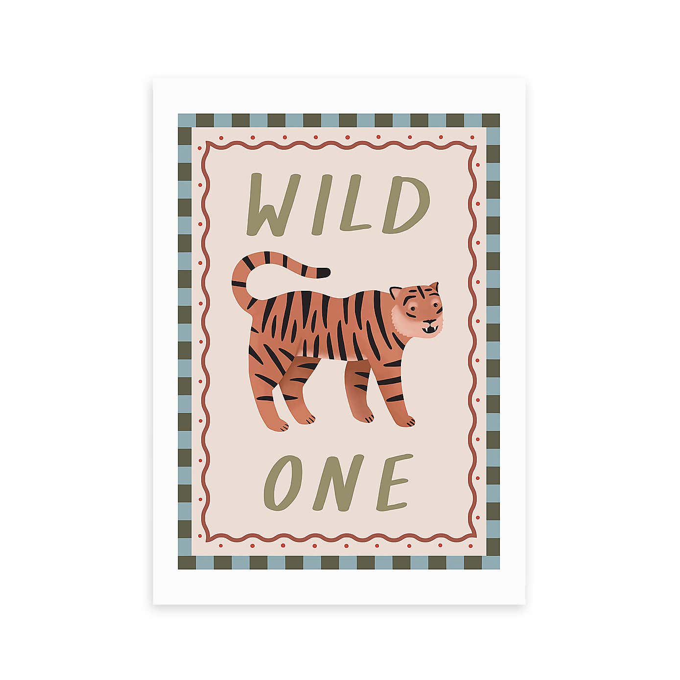 East End Prints Wild One Print by Kid of the Village