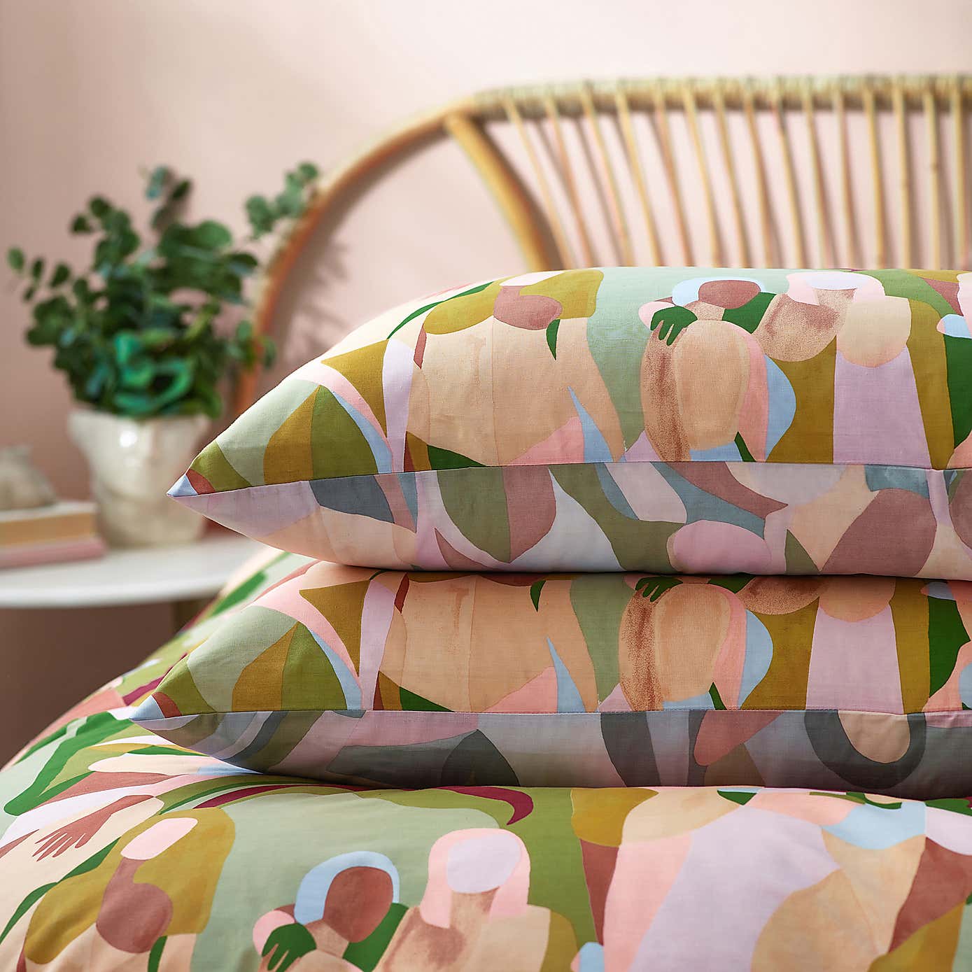 furn. Self Love Duvet Cover Set Multicolour