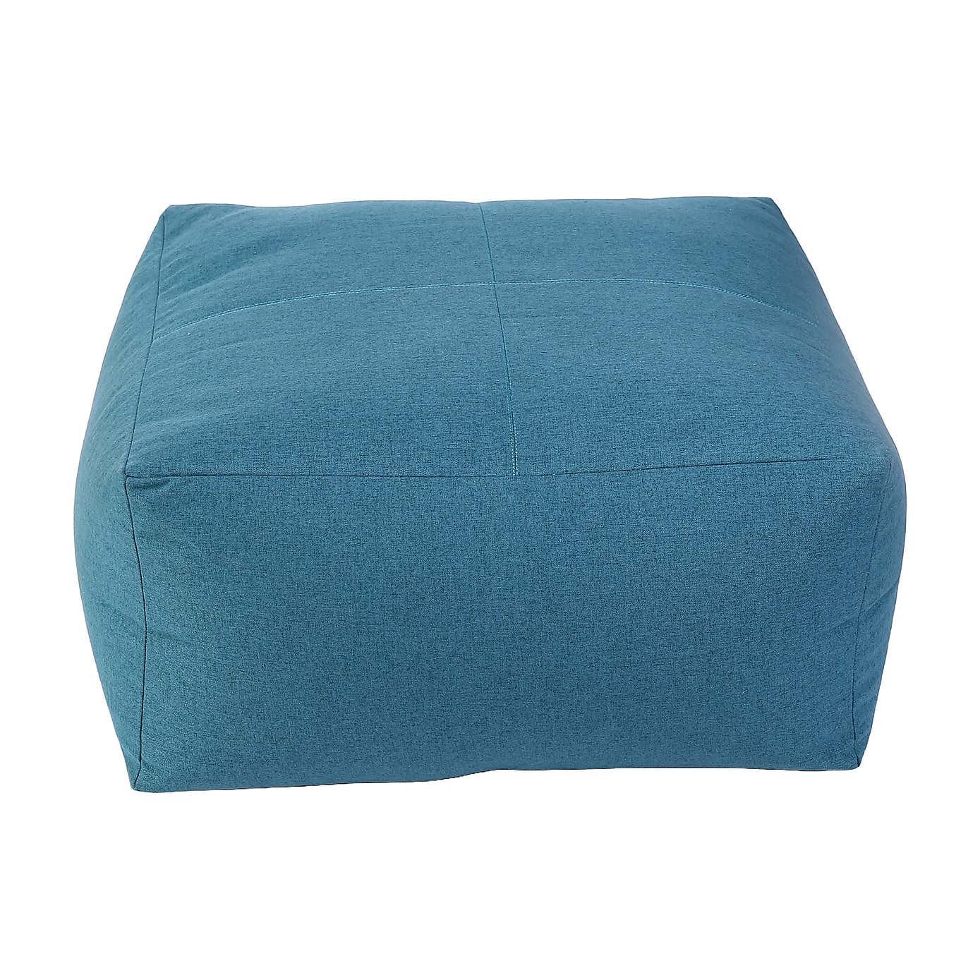 Kaikoo Luxe Brushed Fabric Square Slab Beanbag
