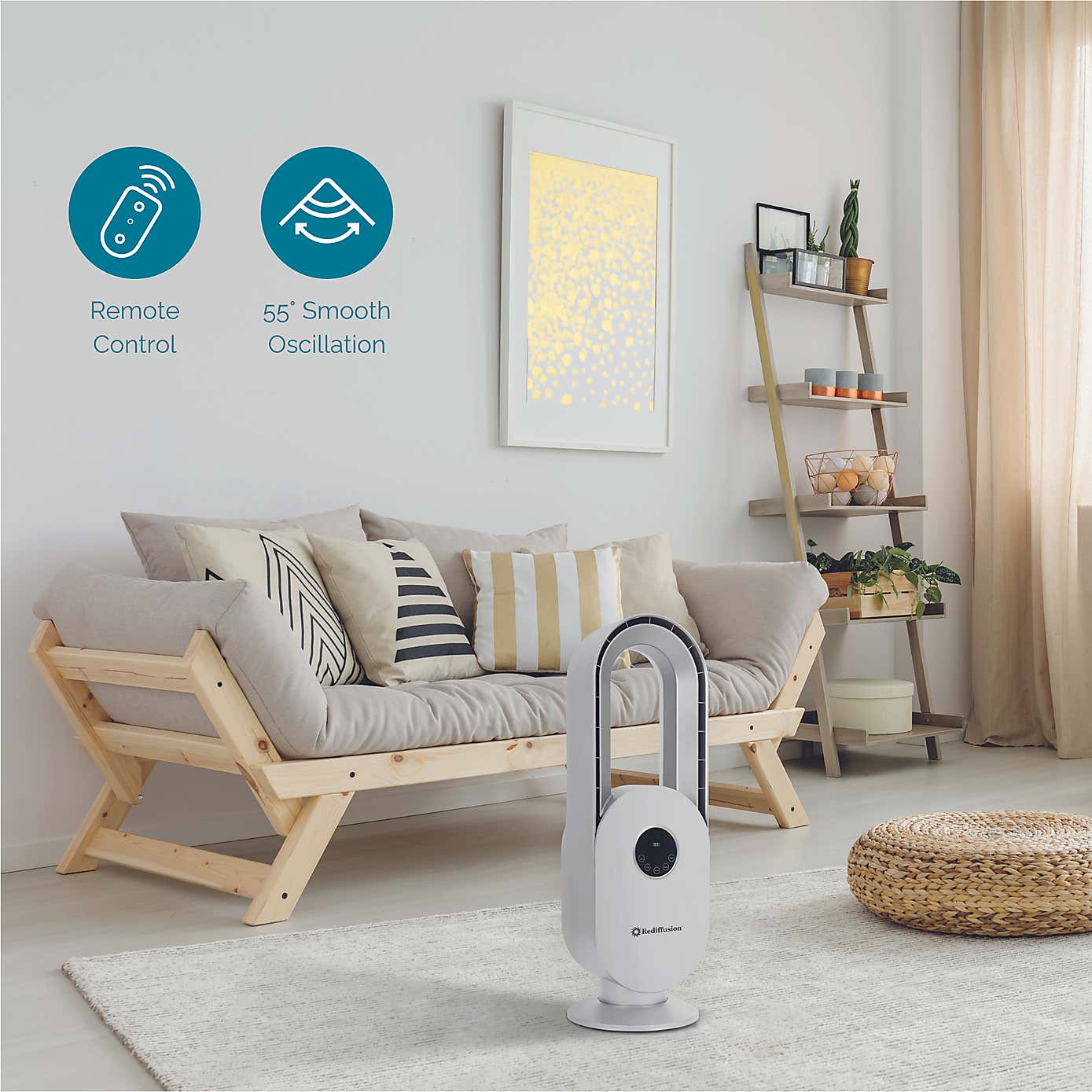 Rediffusion Bladeless Fan