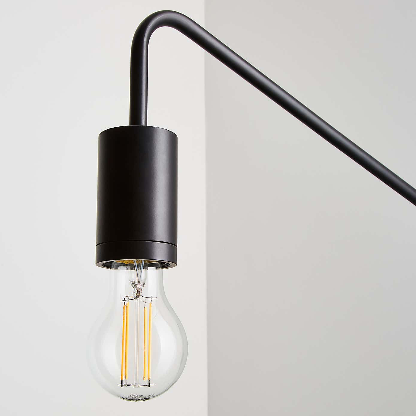 Braddy Arc Plug in Wall Light