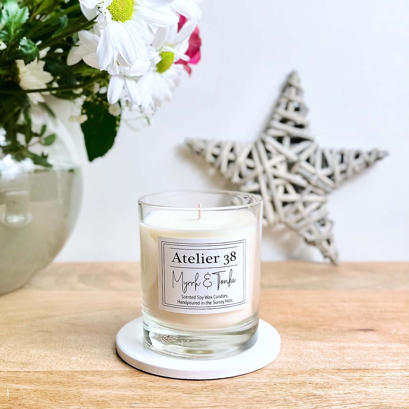 Atelier 38 Myrrh & Tonka Medium Candle