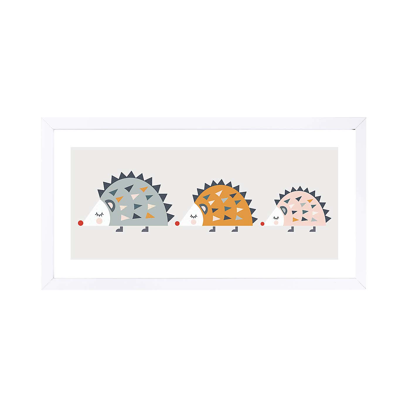 The Art Group Hedgehogs Framed Print