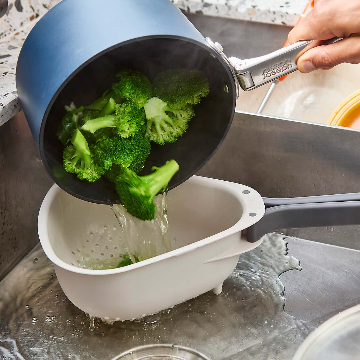 Plastic Folding Colander