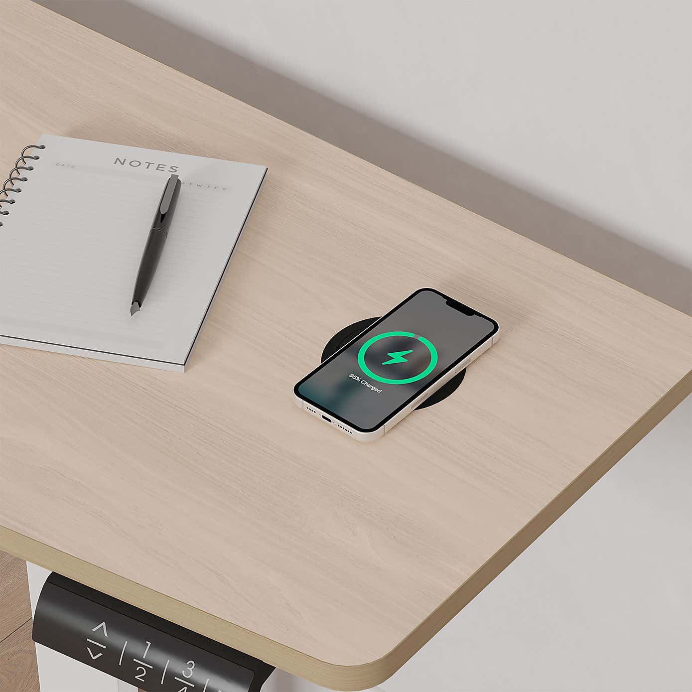 Gino Corner Height Adjustable Desk