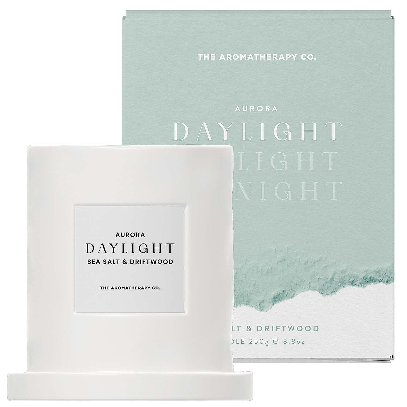 The Aromatherapy Co Ceramic Aurora Daylight Candle 250g