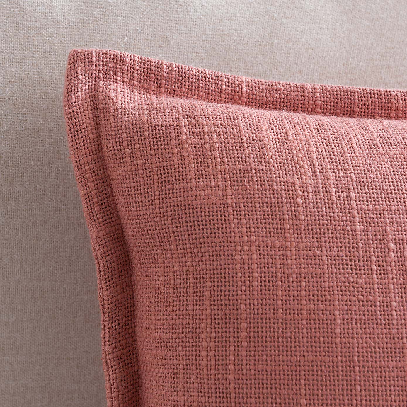 Westcott Cotton Velvet Slub Square Cushion