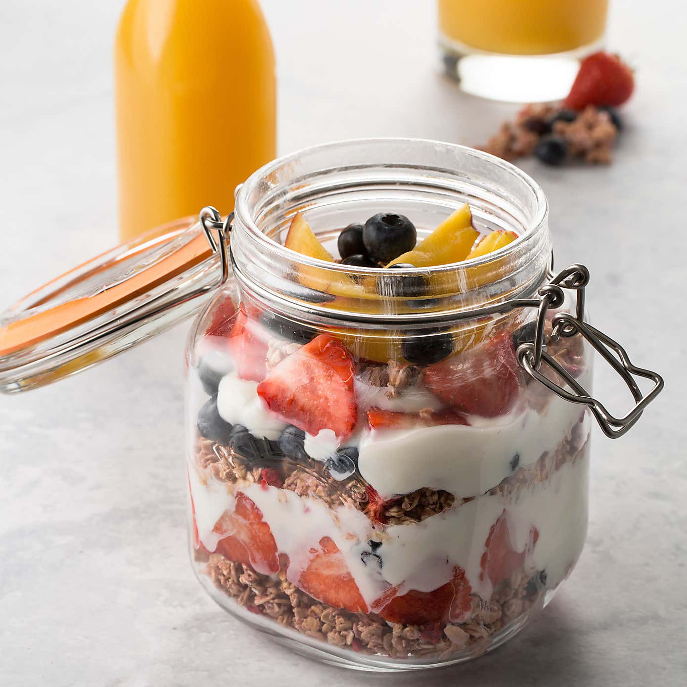 Kilner 1 Litre Clip Top Glass Jar