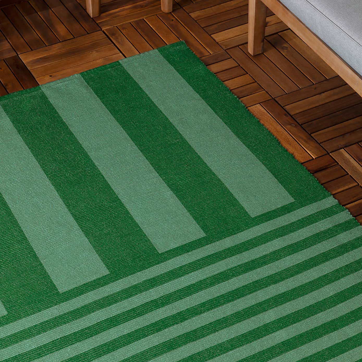 Furn Deck Stripe Indoor Outdoor Rug
