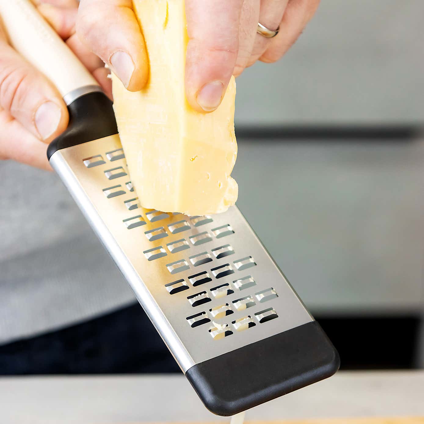 KitchenAid Etched Stainless Steel Two Way Small Cheese Grater