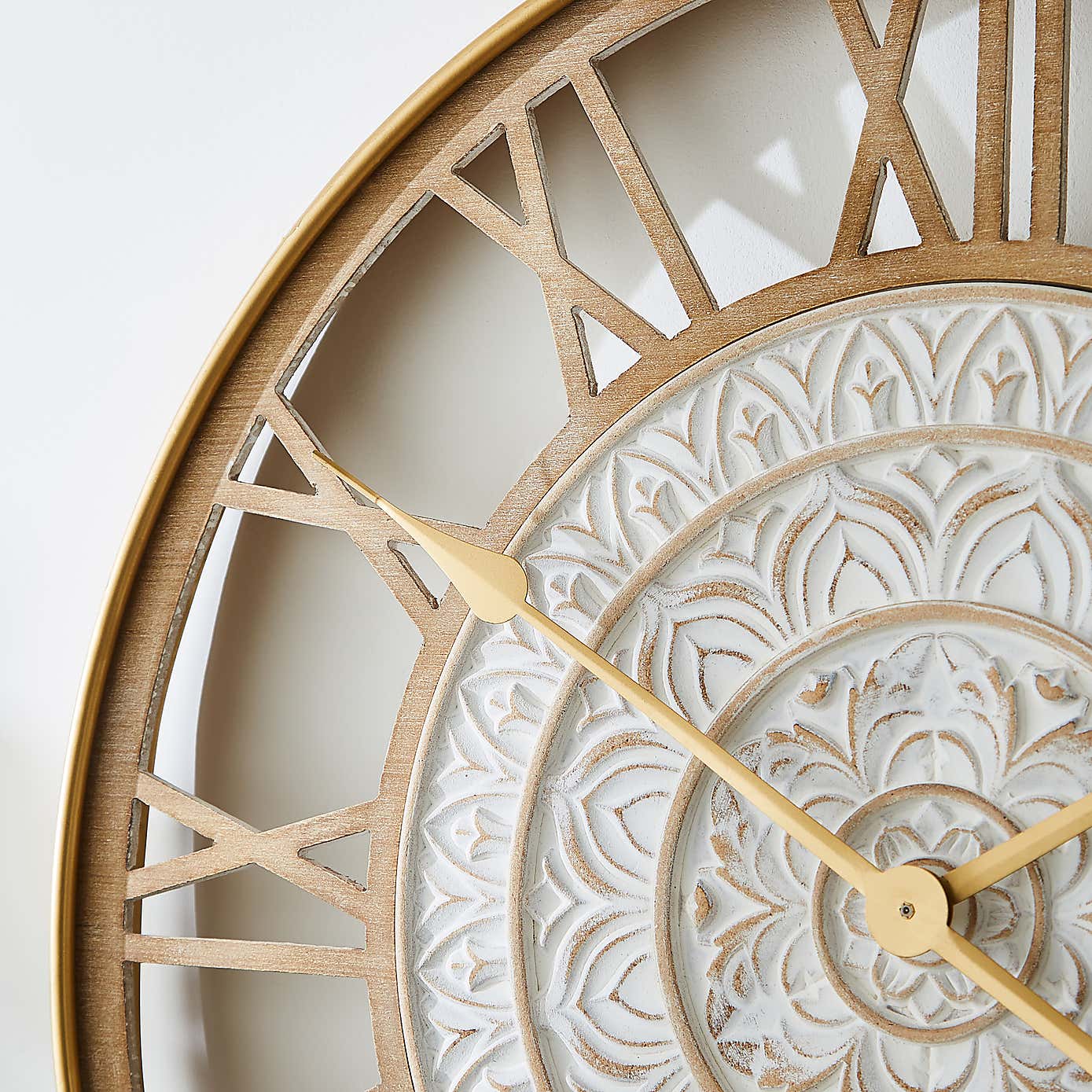 Decorative Skeleton Wall Clock 60cm