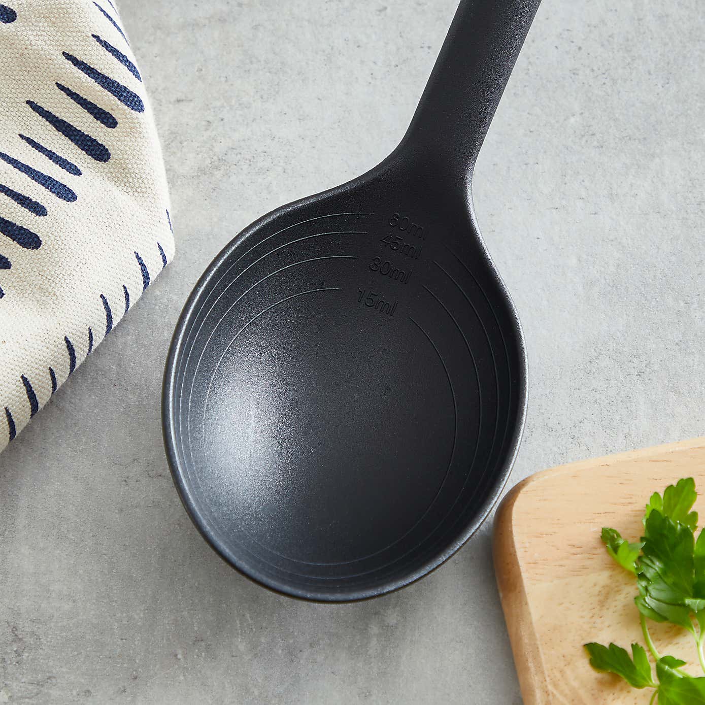 Professional Nylon Solid Spoon with Measurements