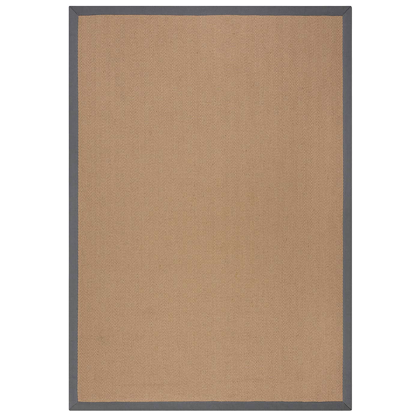 Herringbone Border Rug