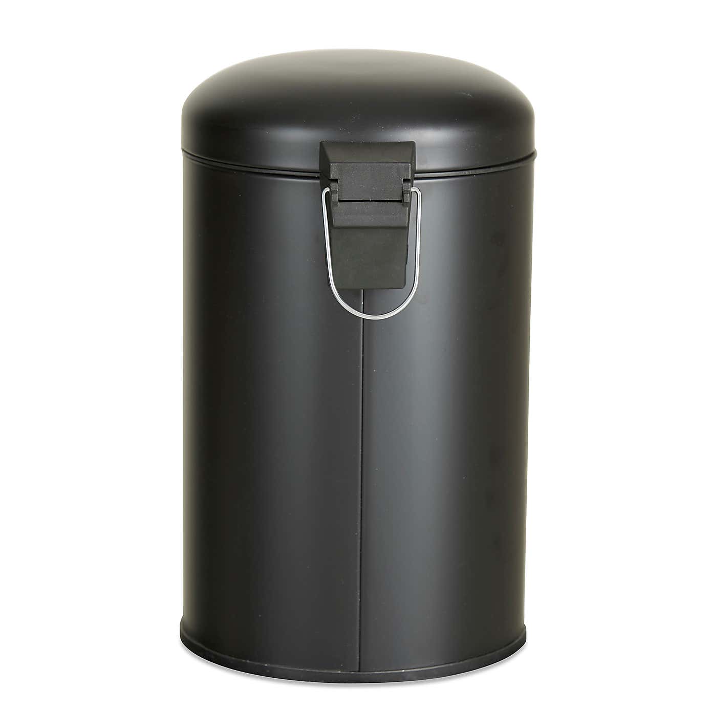 Matt Black 12 Litre Pedal Bin