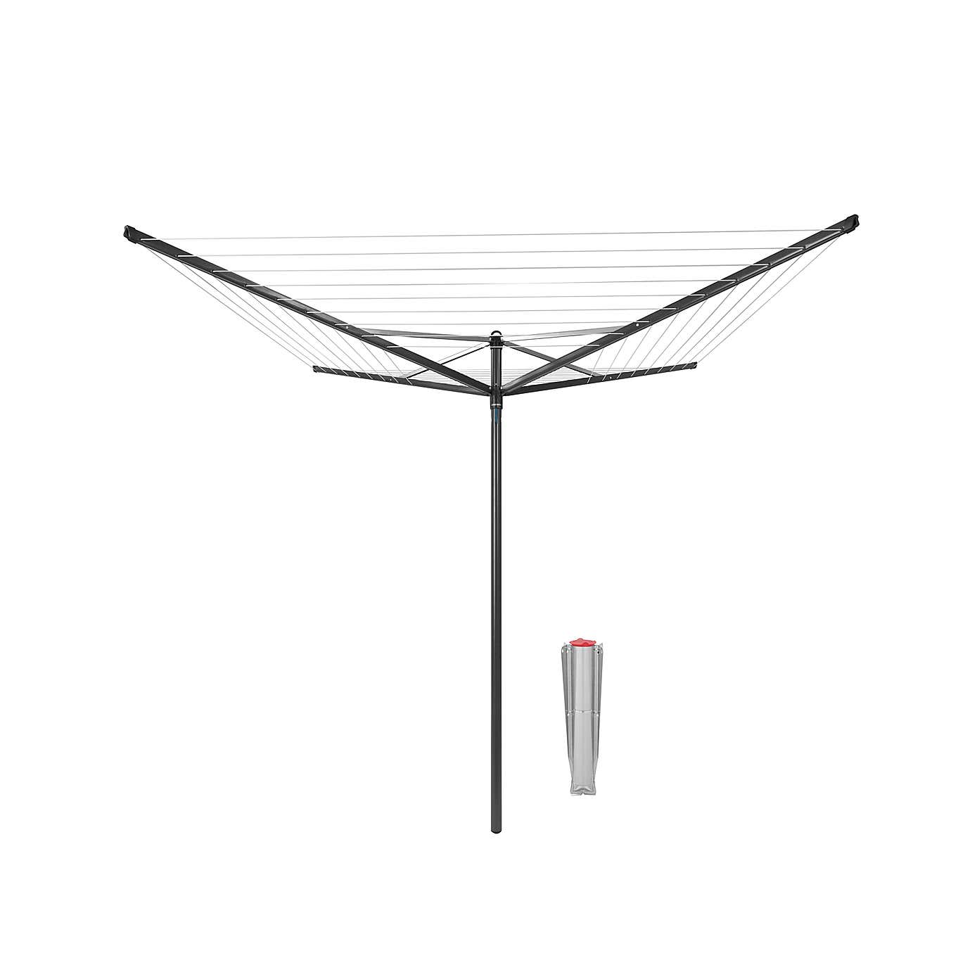 Brabantia Topspinner 4 Arm Rotary Washing Line, 50m