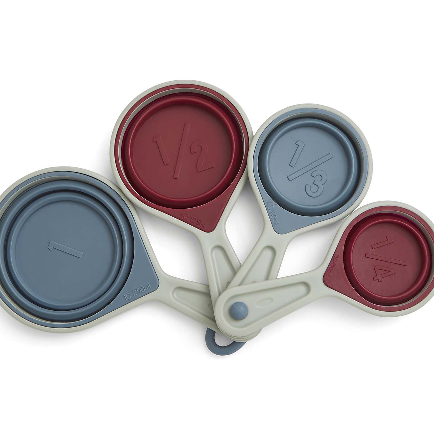 Handy Kitchen Collapsible Silicone Measuring Cups