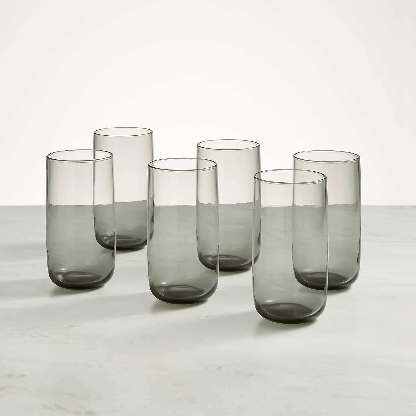Set of 6 Iconic Highball Glasses