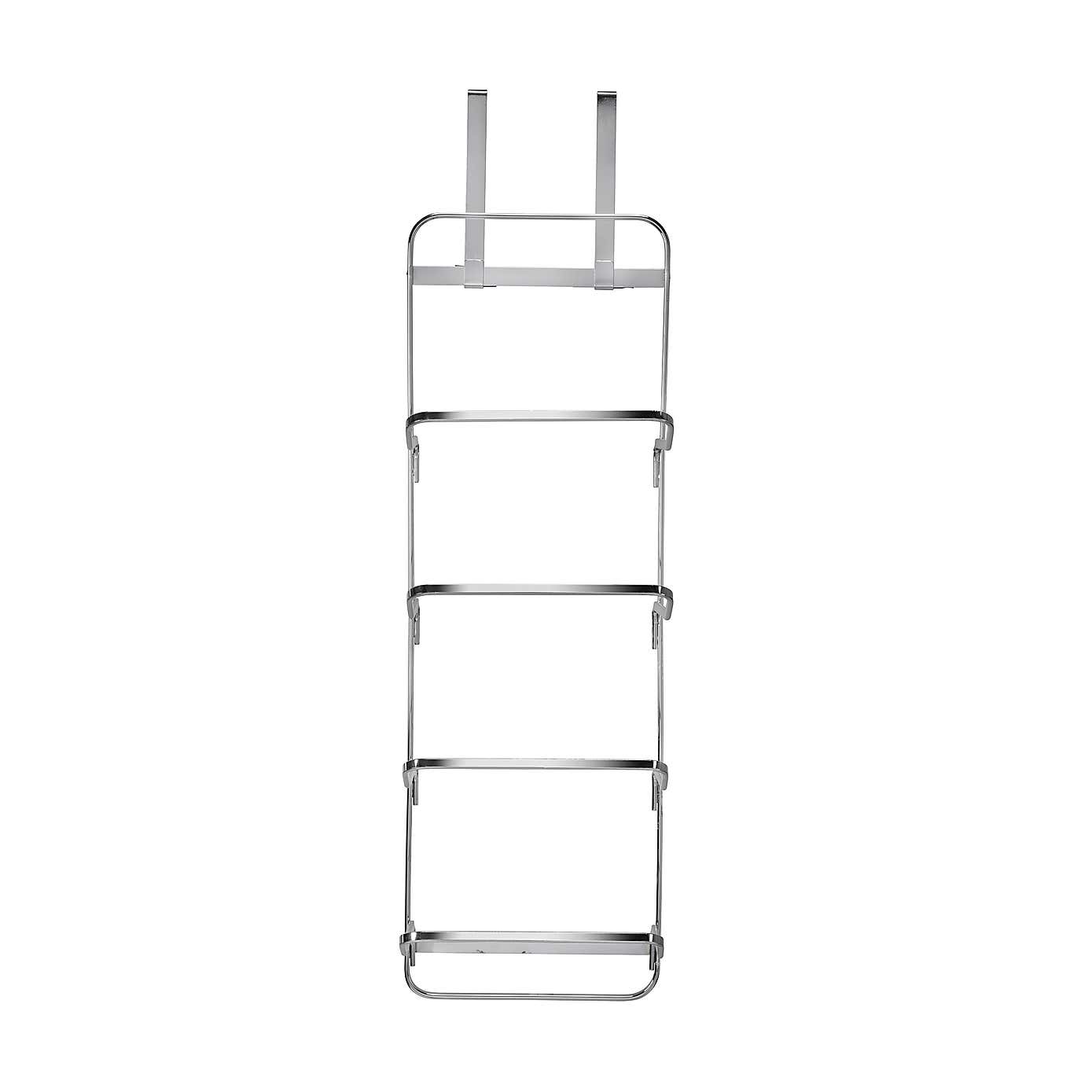 Rust-Free Over Door Towel Rack