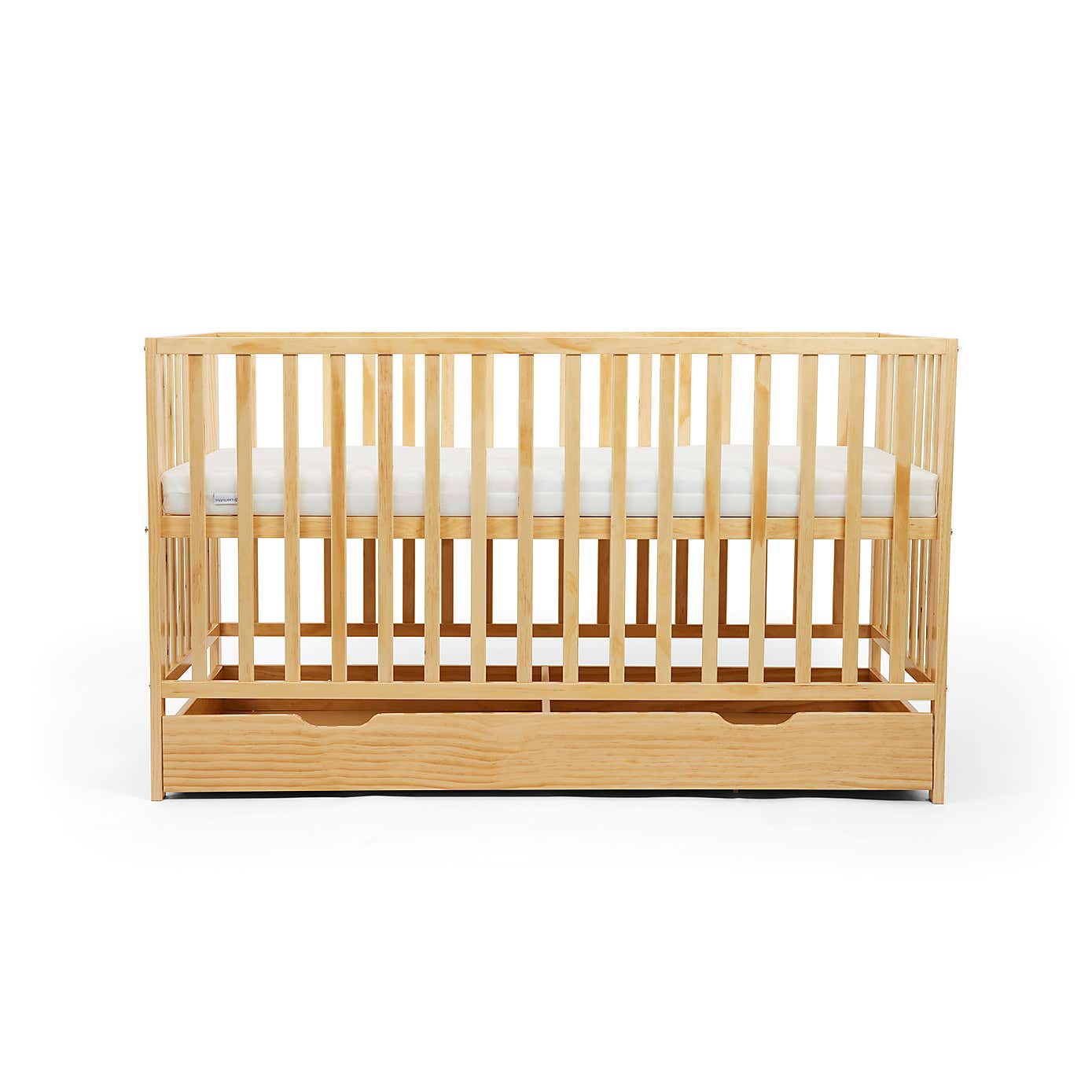 Ickle Bubba Hartley Classic 1 Drawer Cot & Changer Set