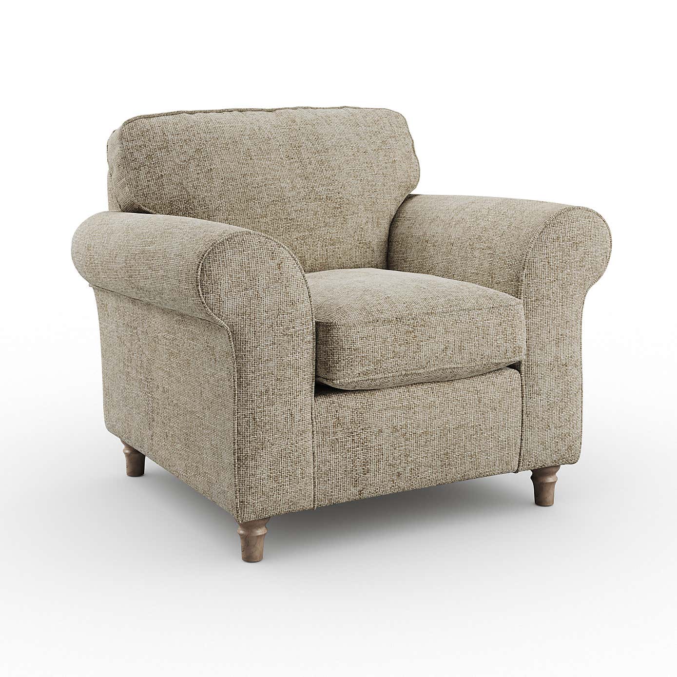 Flori Armchair, Chunky Chenille