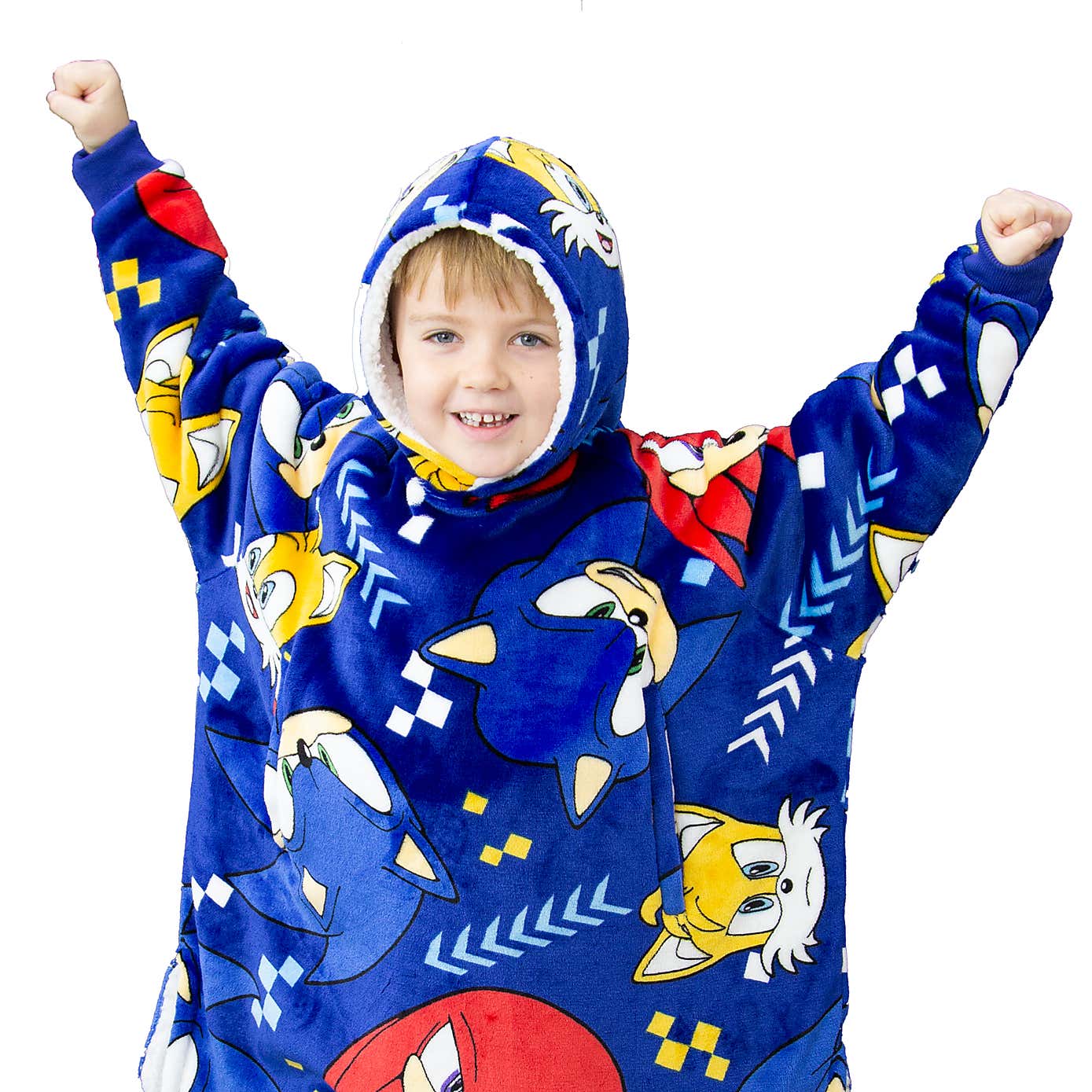 Sonic Bounce Hooded Wearable Fleece
