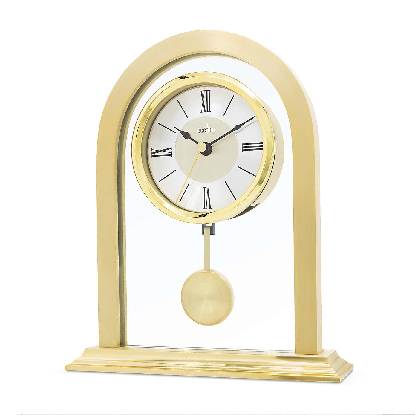Acctim Colney Pendulum Quartz Mantel Clock